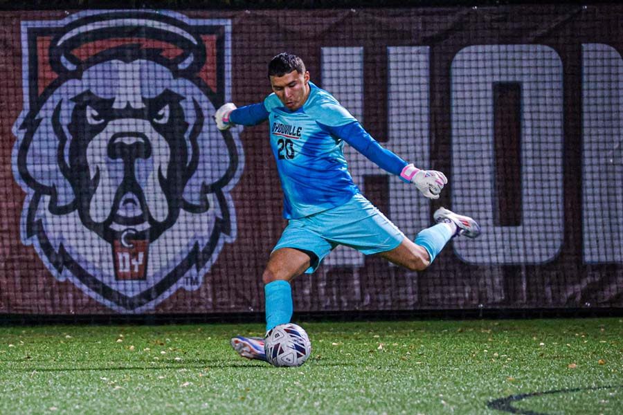 D'Youville University Goalie